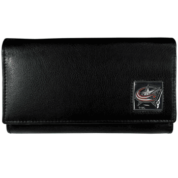 Columbus Blue Jackets Leather Women's Wallet