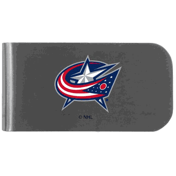 Columbus Blue Jackets Logo Bottle Opener Money Clip