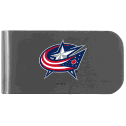 Columbus Blue Jackets Logo Bottle Opener Money Clip