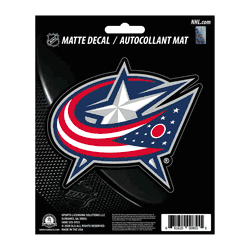 Columbus Blue Jackets Matte Decal Sticker