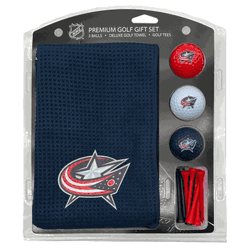 Columbus Blue Jackets Microfiber Towel Gift Set - 16 x 40 (Colored)