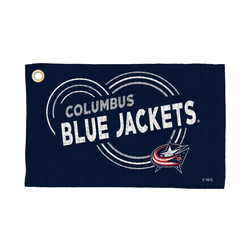 Columbus Blue Jackets NHL Droplets Waffle Fan Towel 16x25 inches
