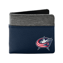 Columbus Blue Jackets Pebble BiFold Wallet NAVY