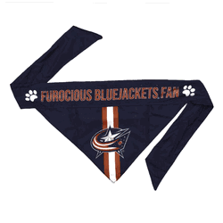 Columbus Blue Jackets Pet Bandana Medium