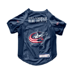 Columbus Blue Jackets Pet Stretch Jersey S