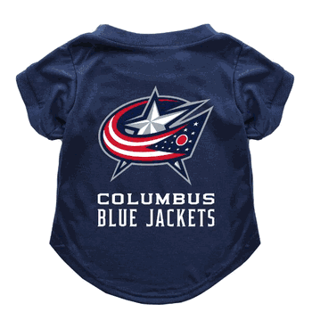 Columbus Blue Jackets Pet T-Shirt Large