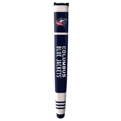 Columbus Blue Jackets Putter Grip (Colored with white stripes)