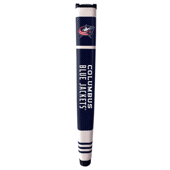 Columbus Blue Jackets Putter Grip (Colored with white stripes)