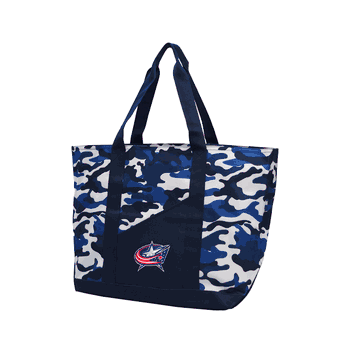 Columbus Blue Jackets Super-Duty Camo Tote NAVY