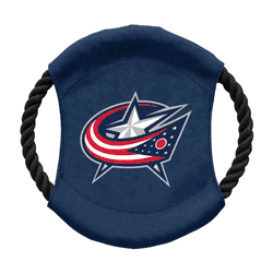 Columbus Blue Jackets Team Flying Disc Pet Toy