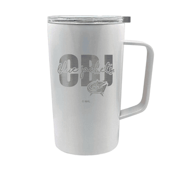 Columbus Bluejackets 18oz Hustle Travel Mug