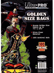 Comic Bags - Golden Size (100 per pack)