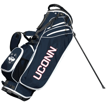 Connecticut Huskies Birdie Golf Stand Bag - Navy