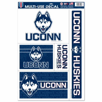 Connecticut Huskies Decal 11x17 Ultra