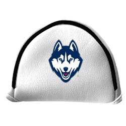 Connecticut Huskies Putter Cover - Mallet (White)