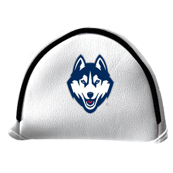 Connecticut Huskies Putter Cover - Mallet (White)