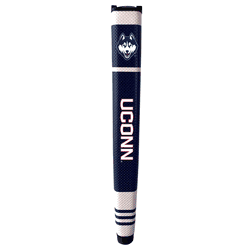 Connecticut Huskies Putter Grip (Colored with white stripes)