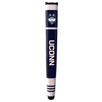 Connecticut Huskies Putter Grip (Colored with white stripes)