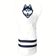 Connecticut Huskies Vintage Driver Headcover (White)