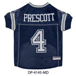 Dak Prescott Dallas Cowboys Pet Jersey Medium