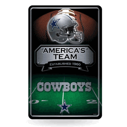 Dallas Cowboys  11" x 17" Home Decor Sign
