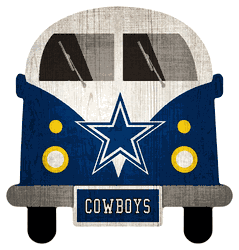 Dallas Cowboys 12" Team Bus Sign