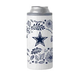 Dallas Cowboys 12oz Botanical Slim Can Coolie