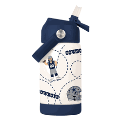 Dallas Cowboys 12oz Mascot SS Kids Bottle