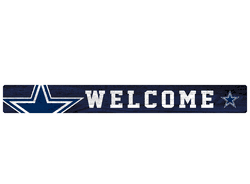 Dallas Cowboys 16in. Welcome Strip