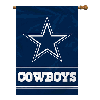 Dallas Cowboys 2-Sided 28 X 40 House Banner