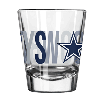 Dallas Cowboys 2oz Overtime Shot Glass