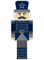 Dallas Cowboys 31" Nutcracker Leaner