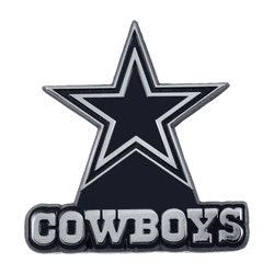 Dallas Cowboys 3D Chrome Metal Emblem