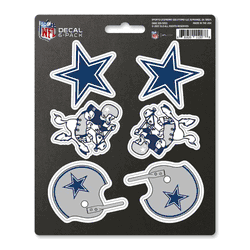 Dallas Cowboys 6 Count Mini Decal Sticker Pack
