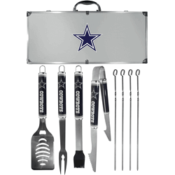 Dallas Cowboys 8 pc Logo BBQ Set