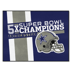 Dallas Cowboys All-Star Rug - 34 in. x 42.5 in. Plush Area Rug