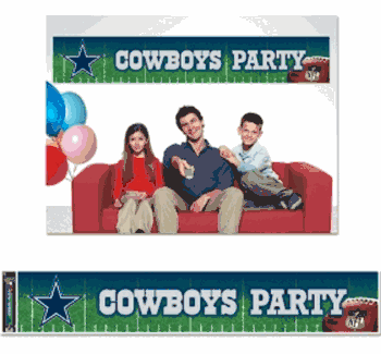 Dallas Cowboys Banner 12x65 Party Style CO