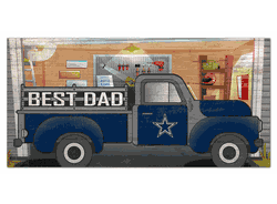 Dallas Cowboys Best Dad Truck 6x12 Sign