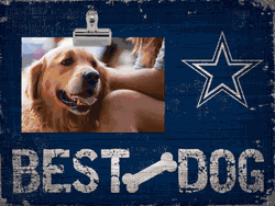 Dallas Cowboys Best Dog Clip Frame