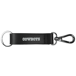 Dallas Cowboys Black Strap Key Chain