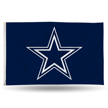 Dallas Cowboys Banner Flag Blue Bkg/Star