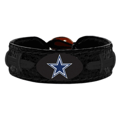 Dallas Cowboys Bracelet Team Color Tonal Black Football CO