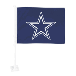 Dallas Cowboys Car Flag Large 1pc 11" x 14"