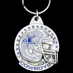 Dallas Cowboys Carved Metal Key Chain