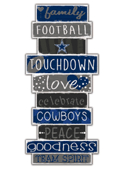Dallas Cowboys Celebrations Stack 24" Sign