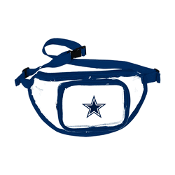 Dallas Cowboys Clear Fanny Pack