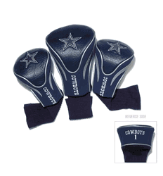 Dallas Cowboys Club 3 Piece Contour Headcover Set