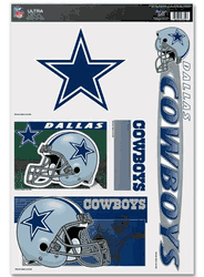 Dallas Cowboys Decal 11x17 Ultra