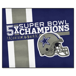 Dallas Cowboys Dynasty Tailgater Rug - 5ft. x 6ft.