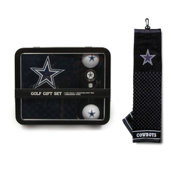 Dallas Cowboys Embroidered Towel Golf Gift Set